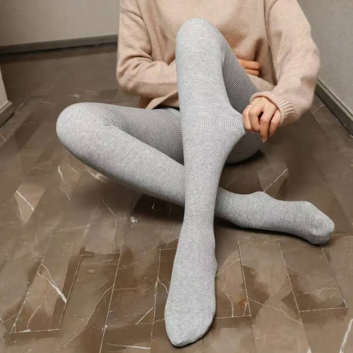 ライトグレー/タイツ