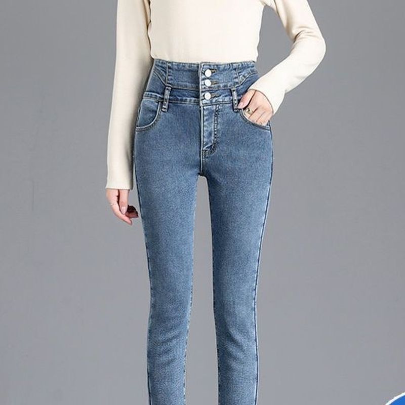 ブルー /裏起毛