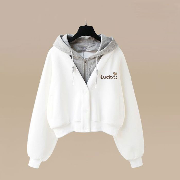 ホワイト/カーディガン/単品