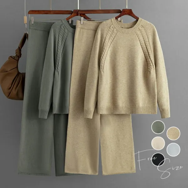 SETで完成するので、コーディネートに悩むことなく、すぐにおしゃれを楽しめます。それぞれ単品でも様々なアイテムと合わせやすく、着回し力は抜群。