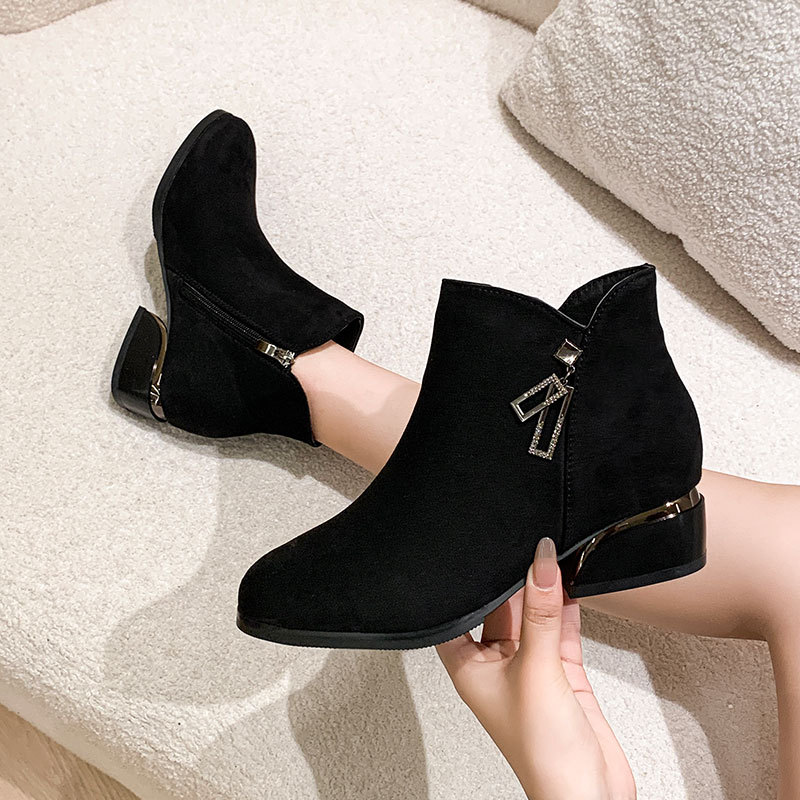 ブラック/裏起毛