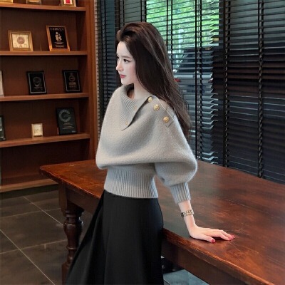 グレー/セーター