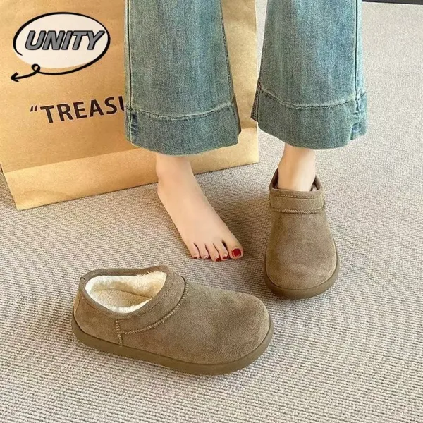 防寒 耐磨耗 防滑底 防寒シューズ 紐靴 短靴 痛くない 秋冬シューズ ファー 靴ひも 防臭 中綿 ふわふわ ブーツ