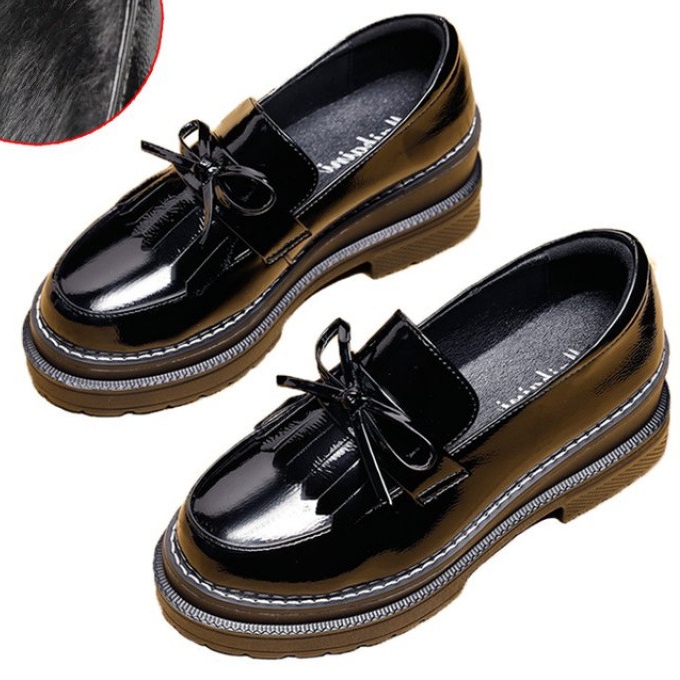 ブラック/裏起毛