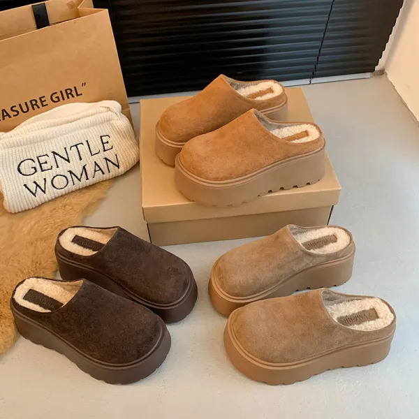 裏起毛  本革  厚底  M  暖かい  新作  2025  レディース