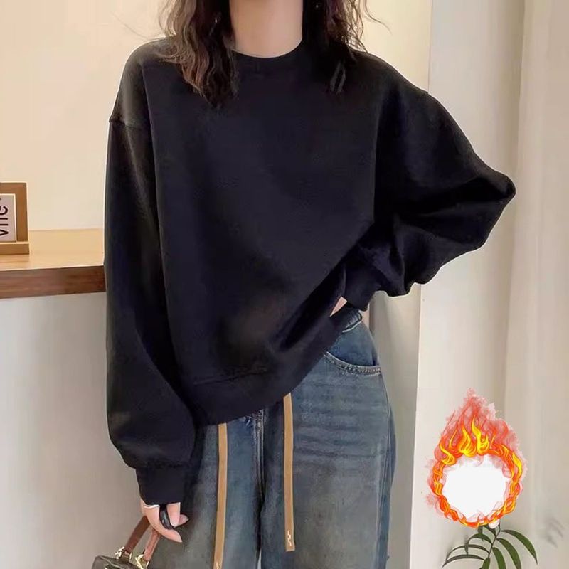 ブラック (裏起毛)