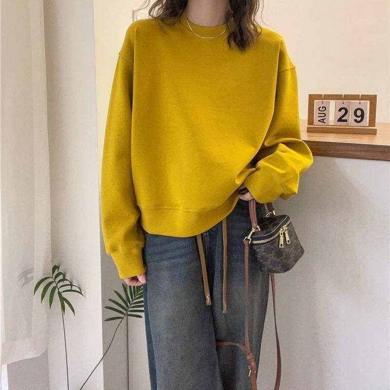 ライトイエロー (裏起毛なし)