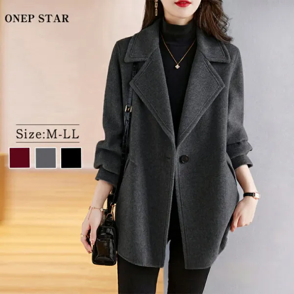 洗練されたシルエットで魅せる。羽織るだけでこなれ感が漂うロングコート