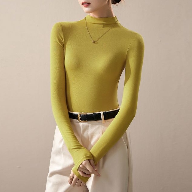 イエロー (ハイネック)