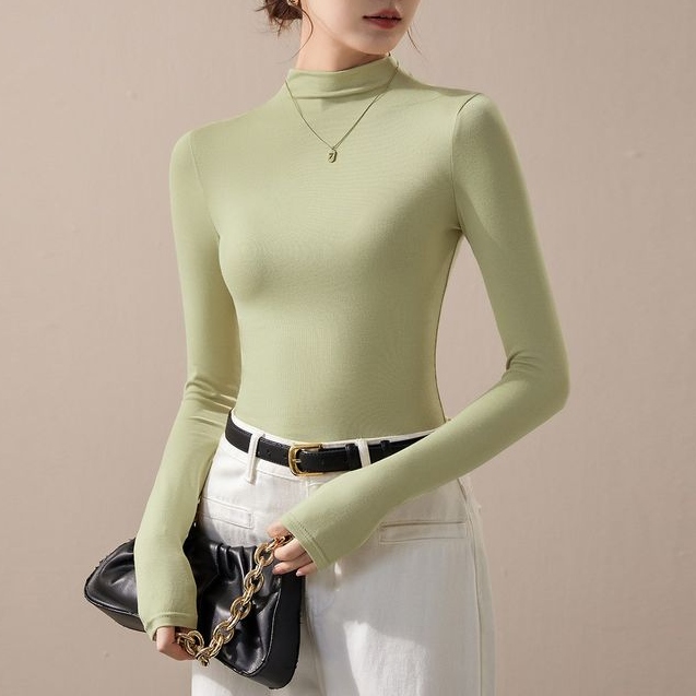 グリーン (ハイネック)