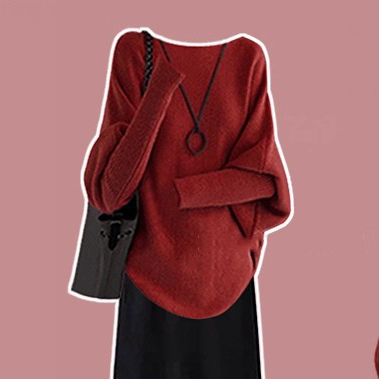 単品／レッドセーター