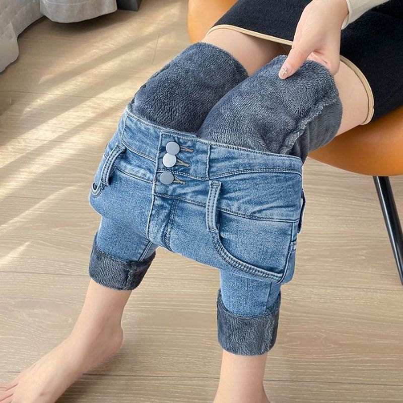 レトロブルー /裏起毛