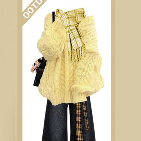 イエローセーター (単品)