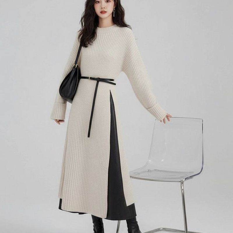 アプリコットセーター