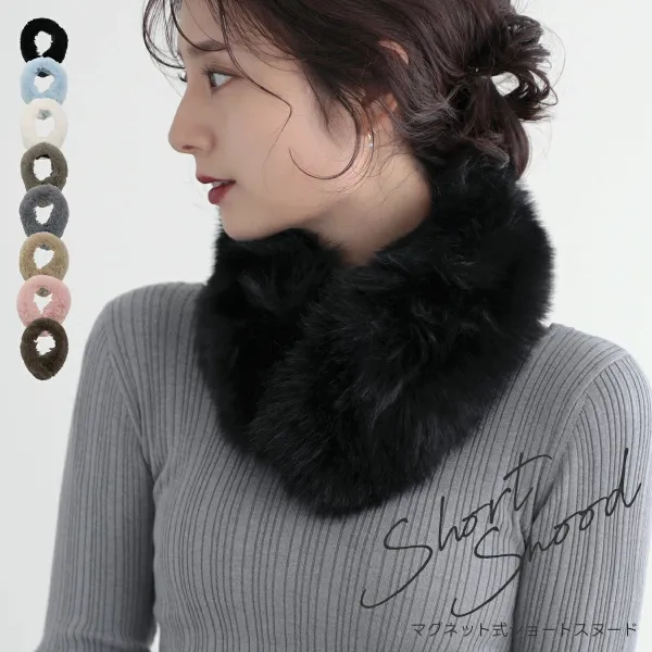 【全10色】マフラー無地｜蓄熱保温