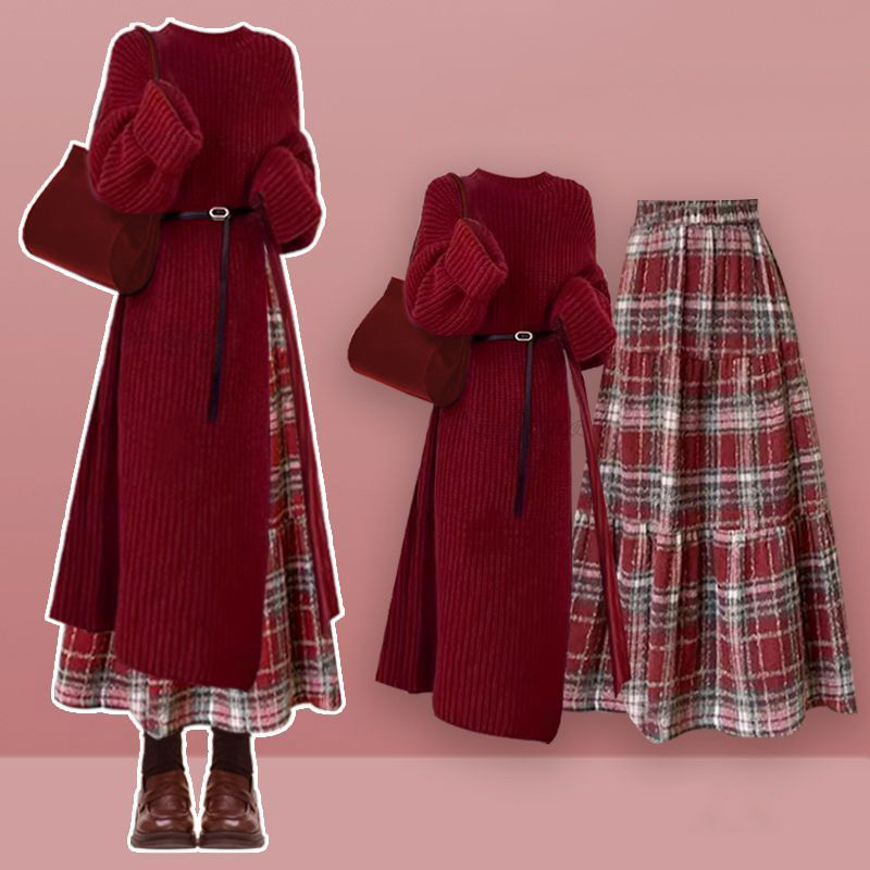 レッド/セーター/単品