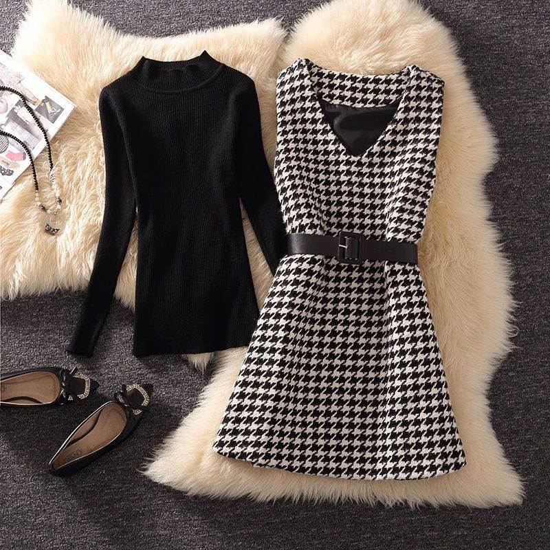 ブラック ニット / セーター 【2点セット】