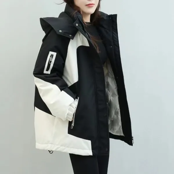 アウター  ダウンジャケット  コットン  ゆったり  ミニ丈  韓国風  新作  おしゃれ / ファッション  レディース