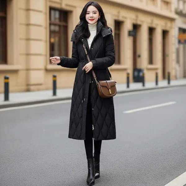 アウター  ダウンジャケット  コットン  スリムに見える  おしゃれ / ファッション  レディース