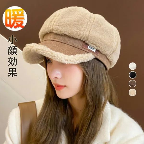 キャスケット 帽子 レディース 冬 キャップ ぼうし ボア帽 ファー帽子 ハット ボア モコモコ あったか 暖かい 防寒 小顔効果 無地 防寒対策 おしゃれ キャップ あったか 防寒 お洒落 秋冬 秋物 冬物 送料無料