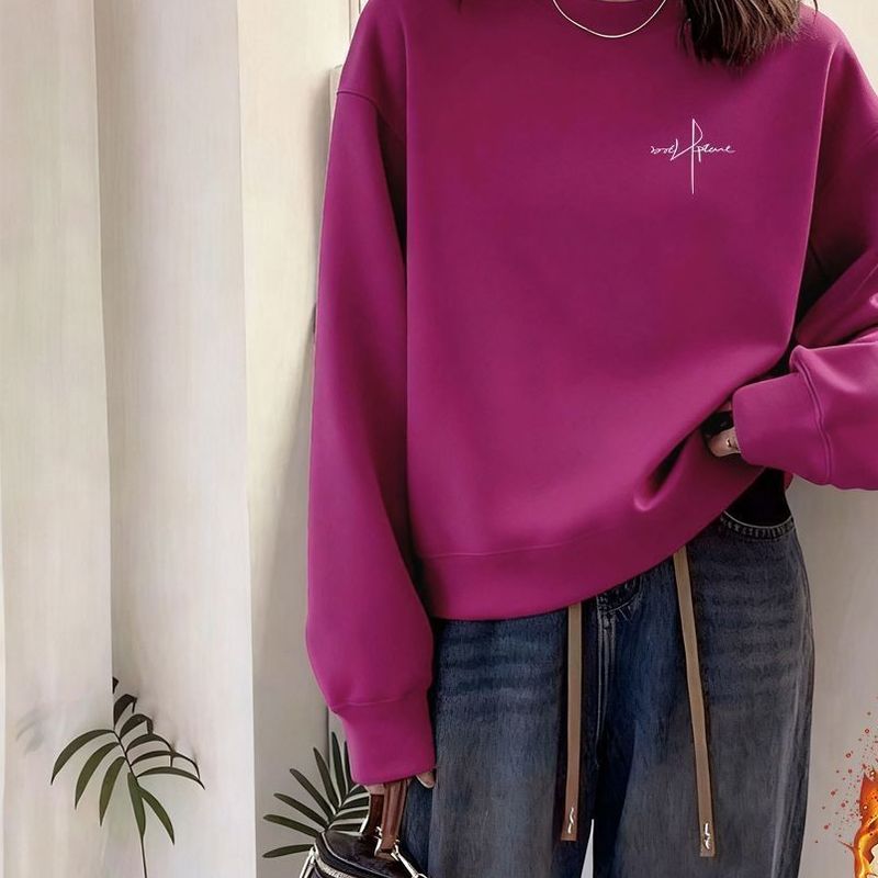 ローズ (裏起毛/刺繍ロゴ)