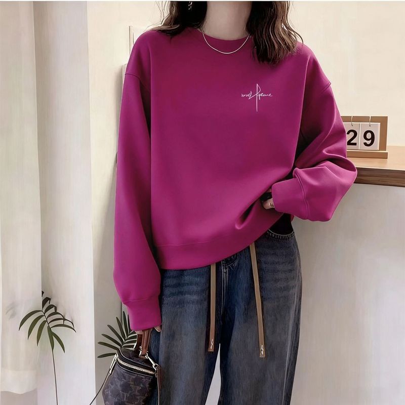 ローズ (薄手/刺繍ロゴ)