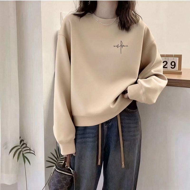 ベージュ (薄手/刺繍ロゴ)