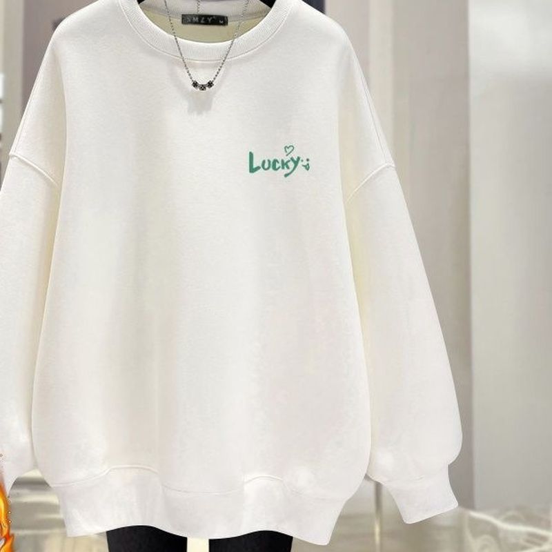 ホワイト (裏起毛)