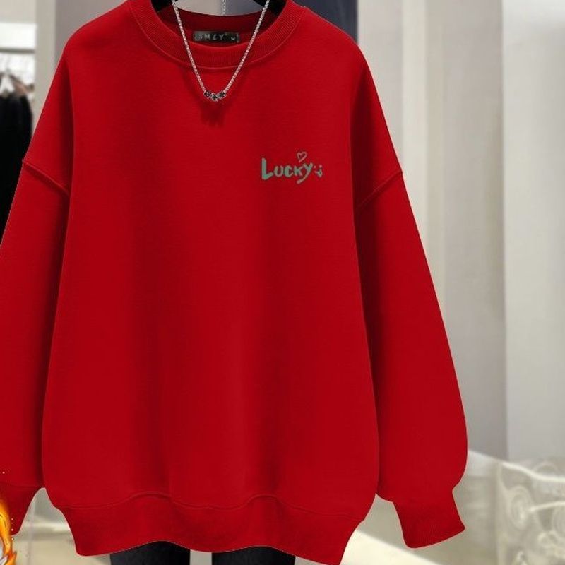 レッド (裏起毛)