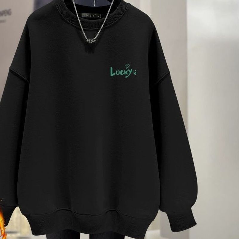 ブラック (裏起毛)