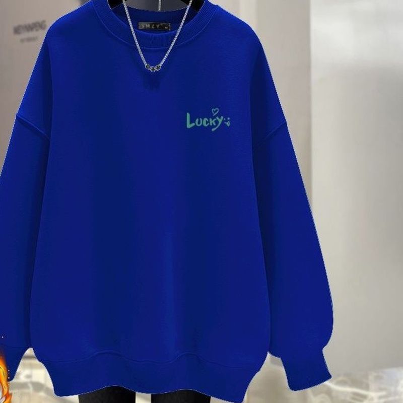 ブルー (裏起毛)