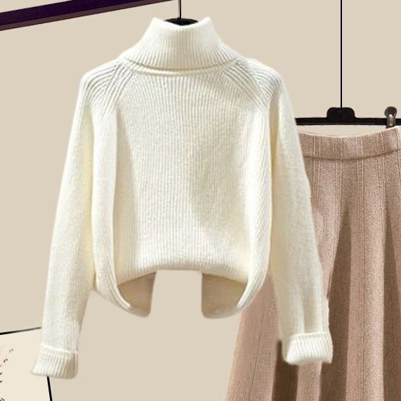 ホワイト/セーター/単品