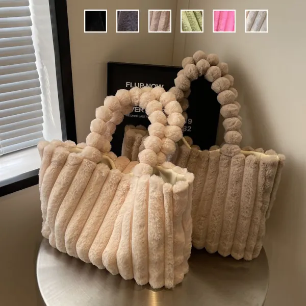 【全6色】ハンドバッグオープン無地大容量｜買わなきゃ損