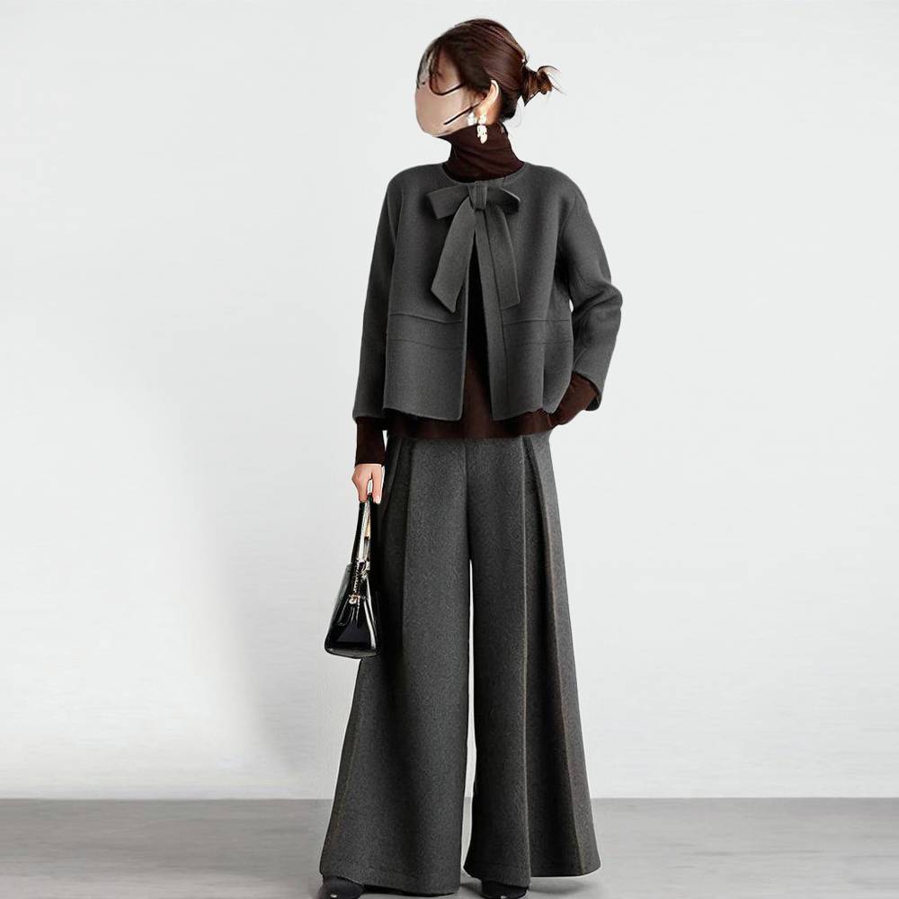 ダークグレー/アウター+ダークグレー/パンツ/2点セット