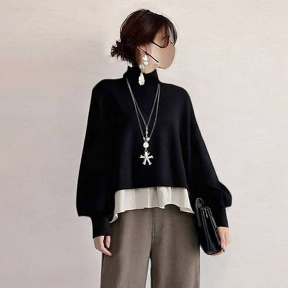 ブラック/トップス/単品