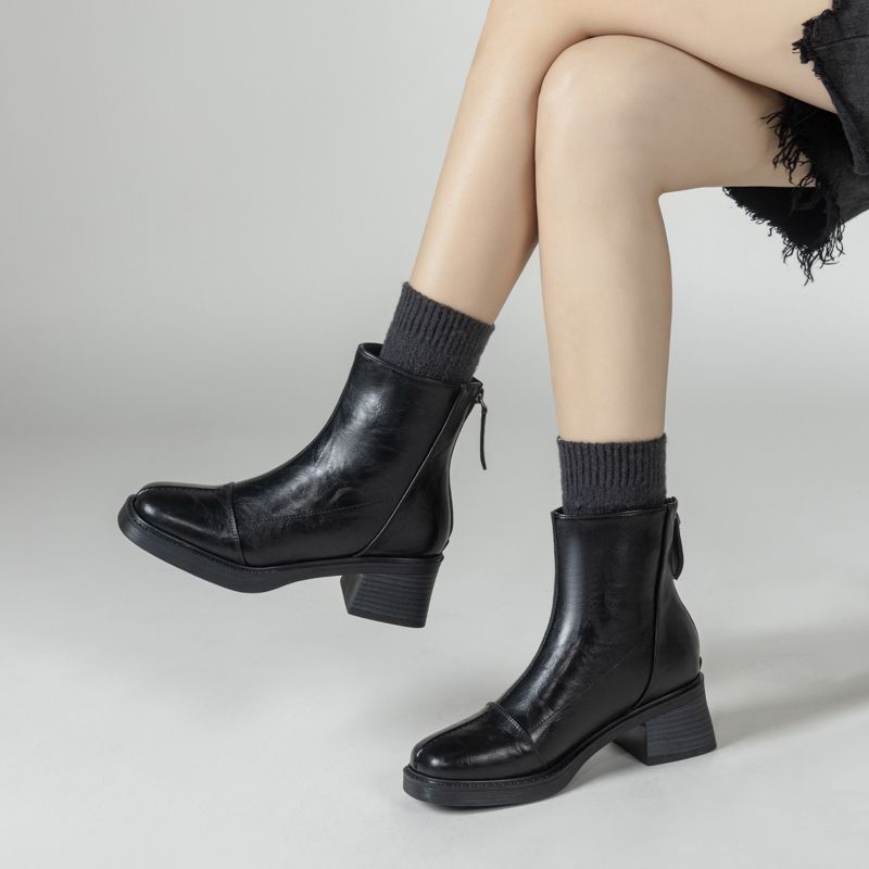 ブラック (裏起毛)