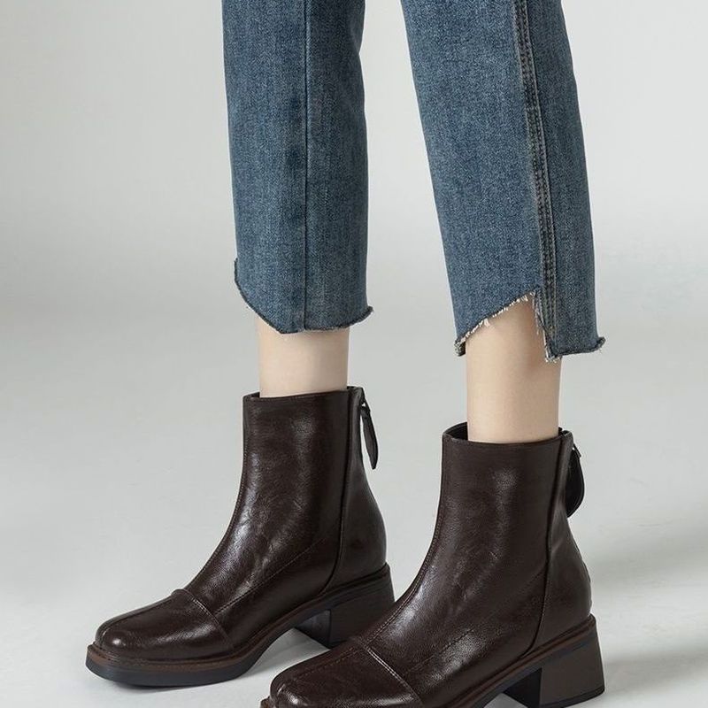 ブラウン (裏起毛)