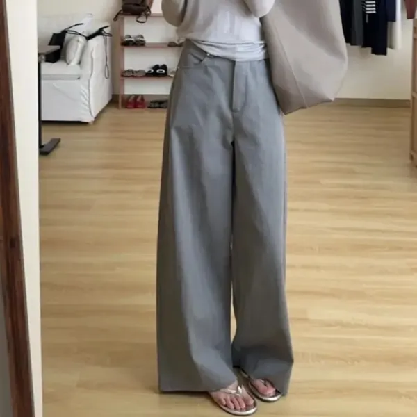 ガウチョパンツ無地ロング丈｜欠かせない