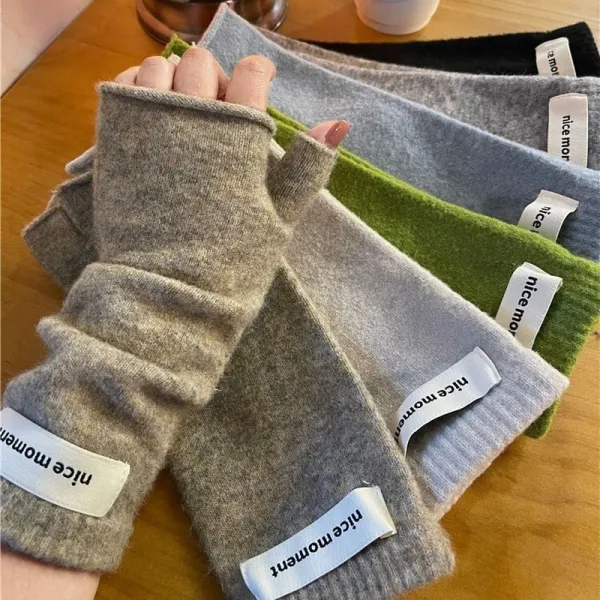 【全6色】手袋切り替え不規則｜存在感抜群