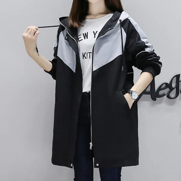 3色展開 フード付き ジッパー 長袖 防寒 中綿コート グレー グリーン