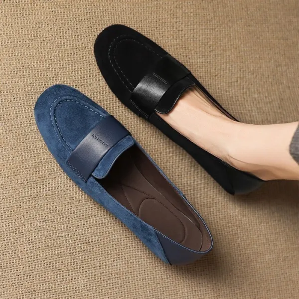 脱げない 痛くない 走れるパンプス ラウンドトゥ バレエシューズ バレエコア レディース ゴムストラップ ぺたんこ フラットシューズ