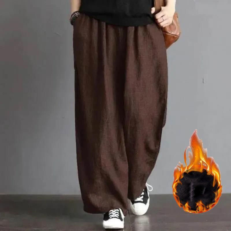 ブラウン (裏起毛)