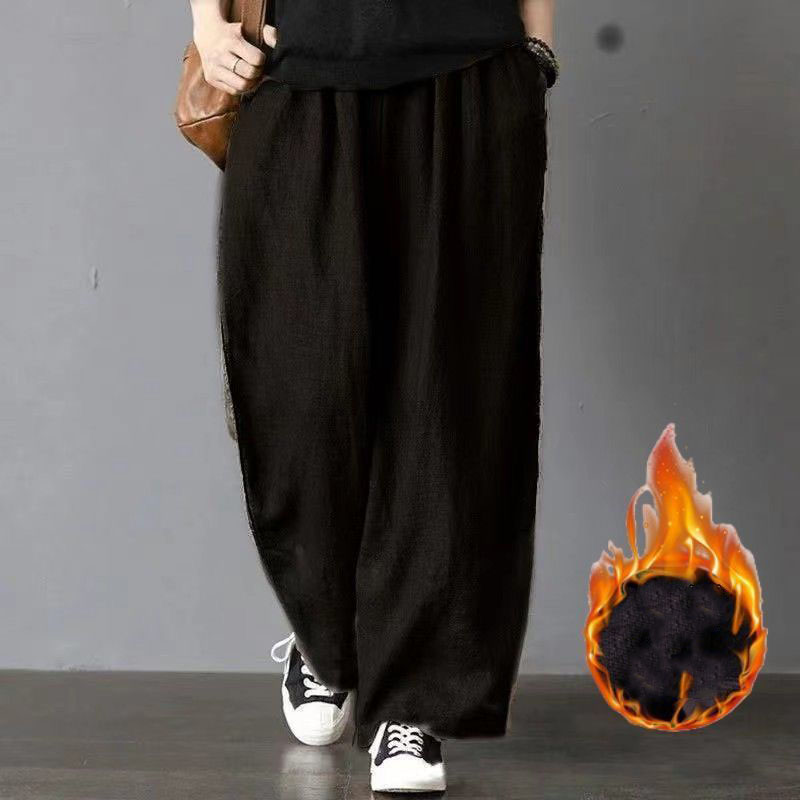 ブラック (裏起毛)