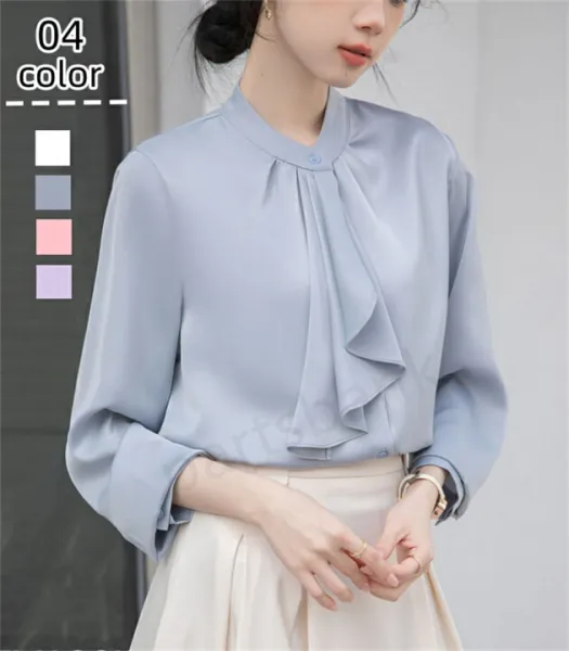 シャツ ブラウス レディース トップス スーツインナー 長袖シャツ 肌触り優れる やさしいシャツ 通勤 ビジネス OL カジュアル 大きいサイズ 春秋