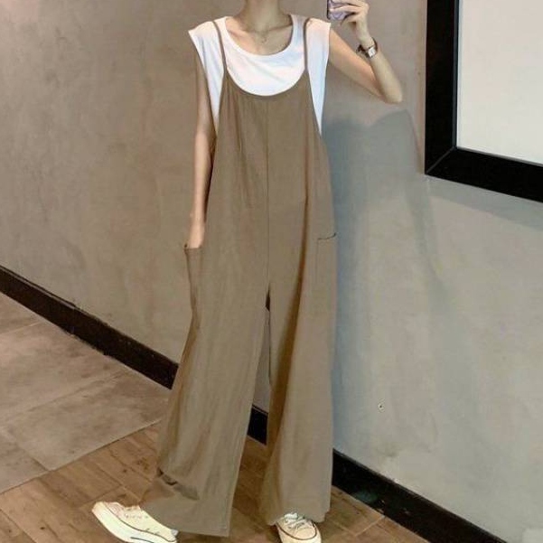 カーキ/オーバーオール/単品