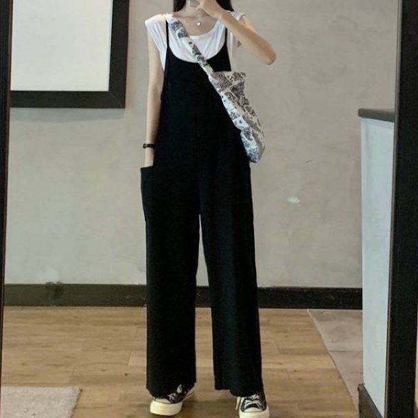 ブラック/オーバーオール/単品