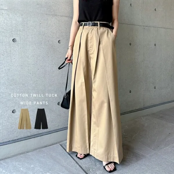 カジュアル  スーツ / ジャケット  スリムに見える  ゆったり  ハイウエスト  夏服  ストレート  日本風  レディース