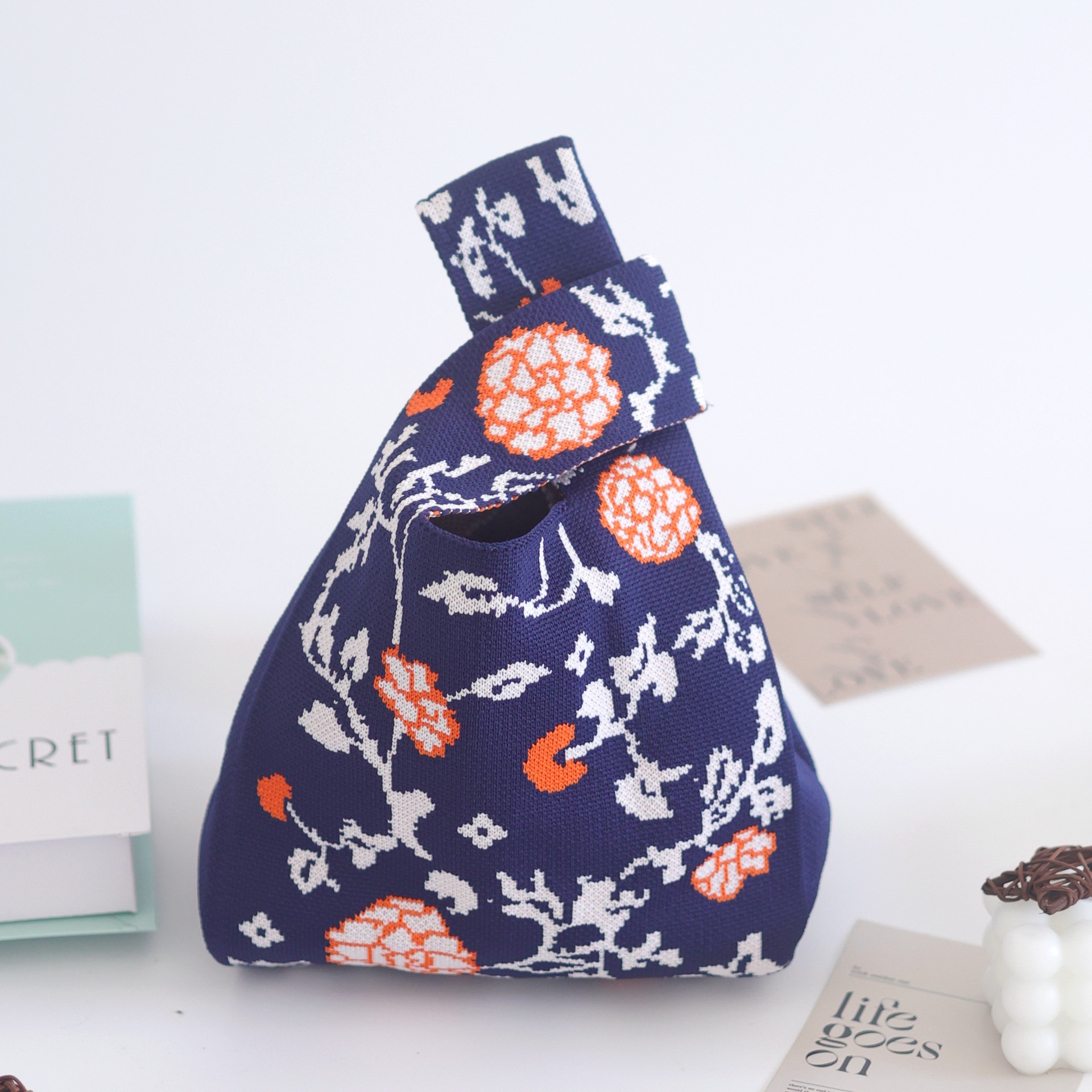 #21/ネイビー×オレンジ