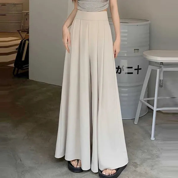 「シンプル」着痩せ効果 体型をカバー 休日 20~40代 ロング丈 ハイウエスト ファッショナブル オフィスカジュアルカジュアルパンツ