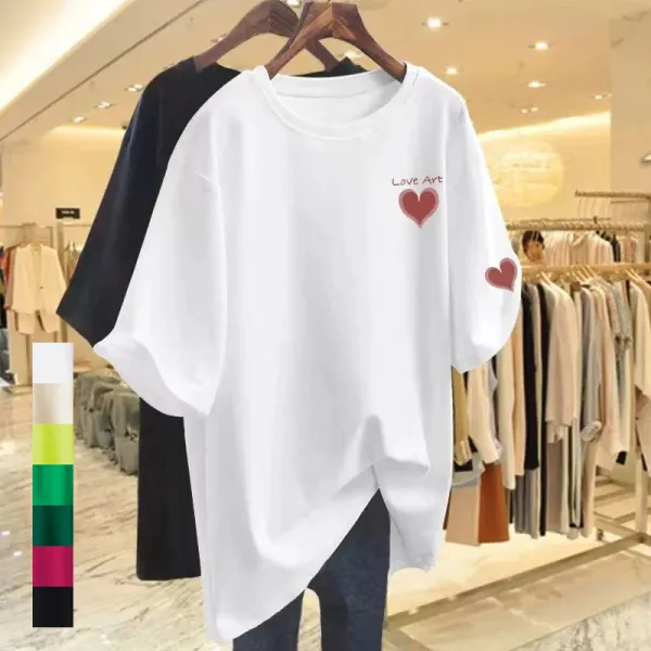 【全7色】Tシャツラウンドネックプルオーバー半袖 | 早い者勝ち